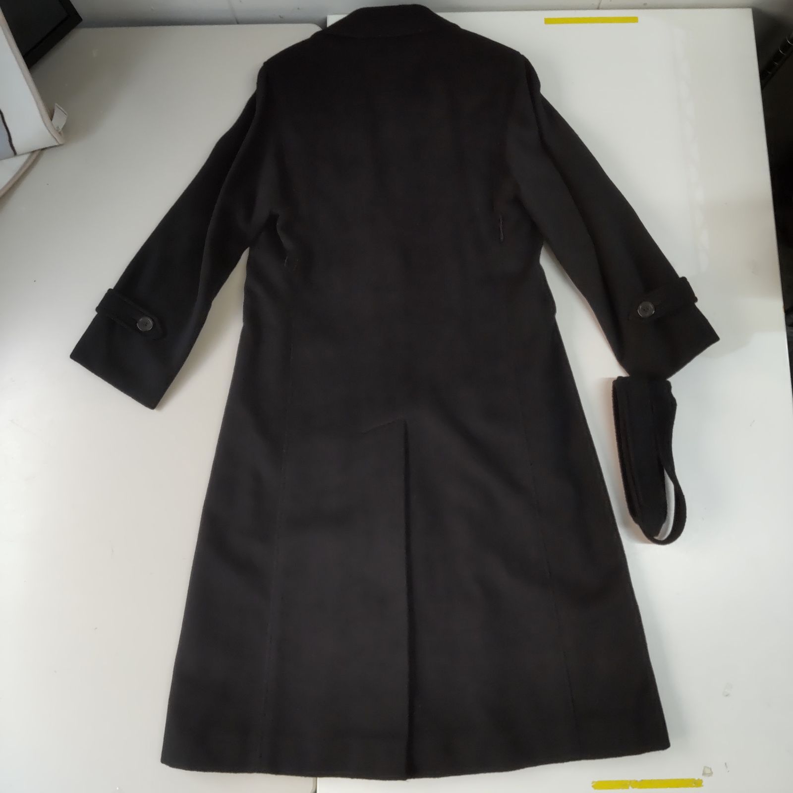 Aquascutum アクアスキュータム ウール カシミア ロングコート 