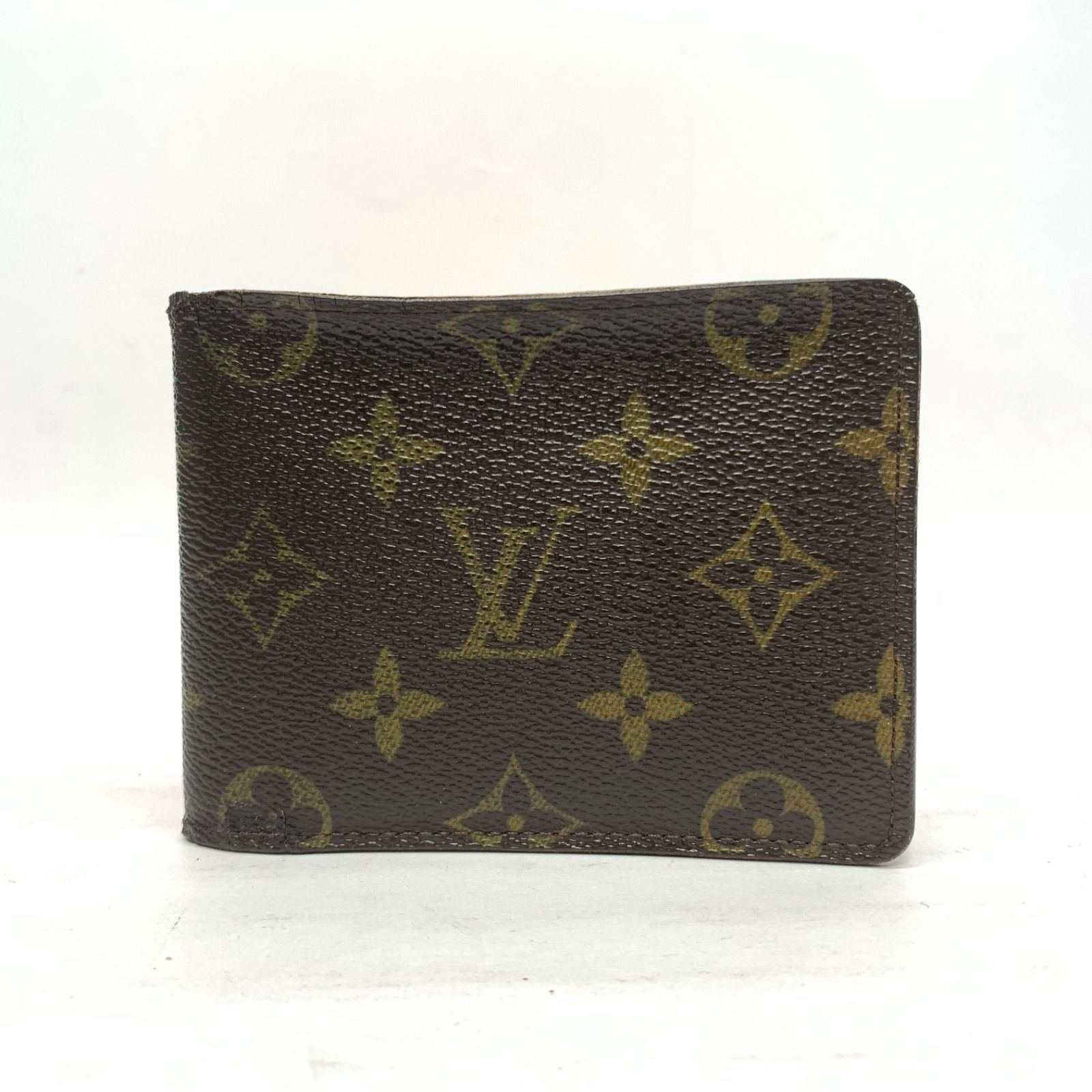 2962 LOUIS VUITTON ルイヴィトン モノグラム 二つ折り財布 ミュルティプル
