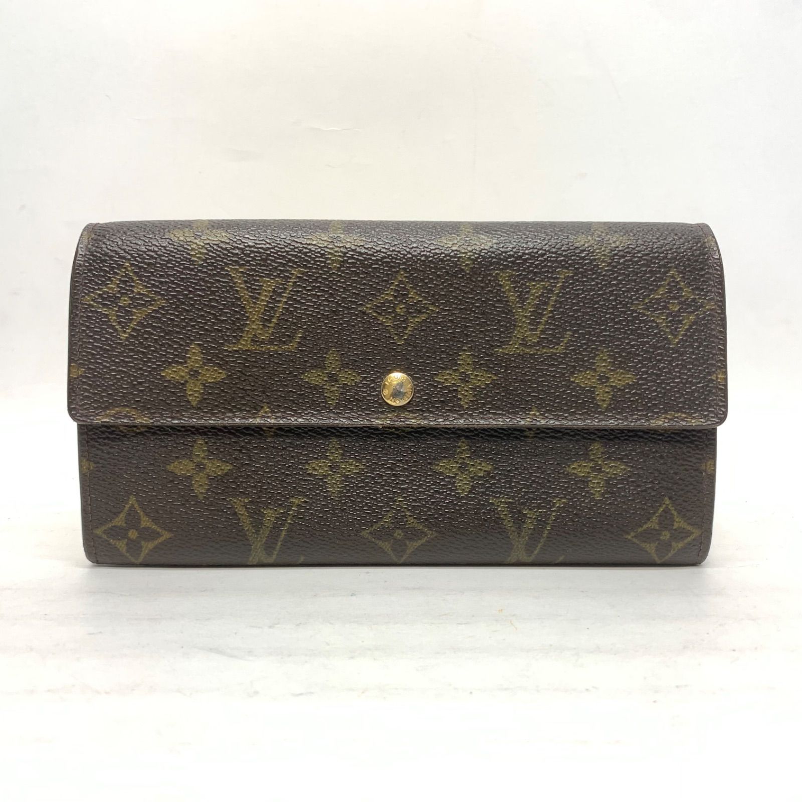 2990 LOUIS VUITTON ルイヴィトン モノグラム 長財布 ポルトフォイユ サラ