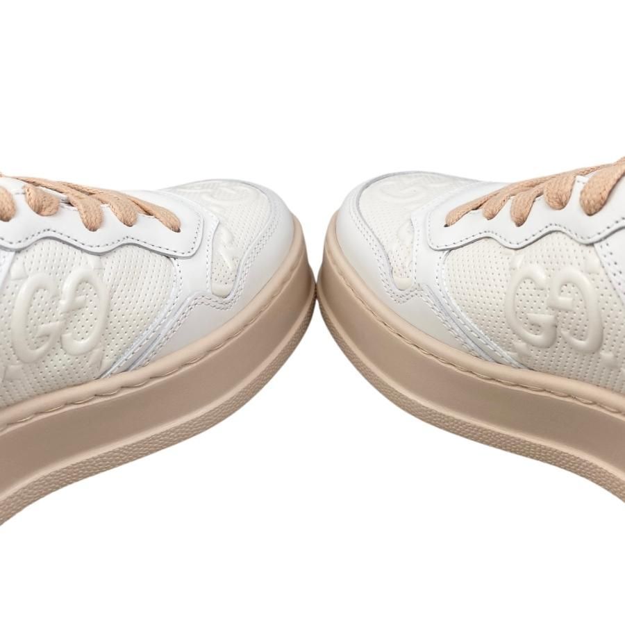 ☆E4866 グッチ スニーカー GGエンボス チャンキー 684911 34 1/2