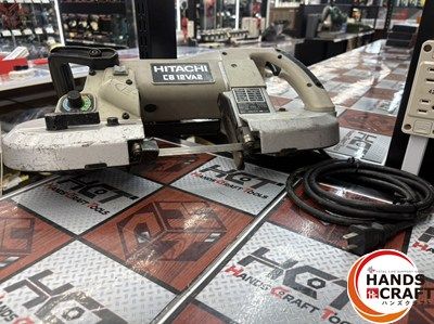 □【中古】日立 CB12VA2 バンドソー 100V 120mm 【ハンズクラフト宮崎 