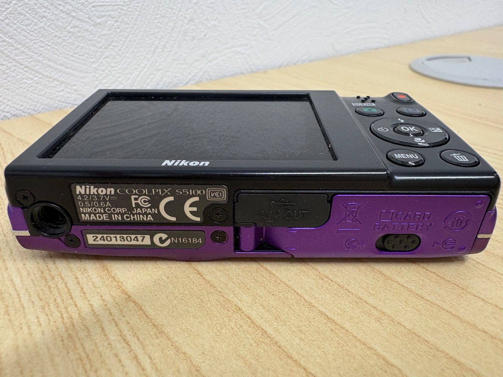 Nikon COOLPIX S5100 パープル - メルカリ