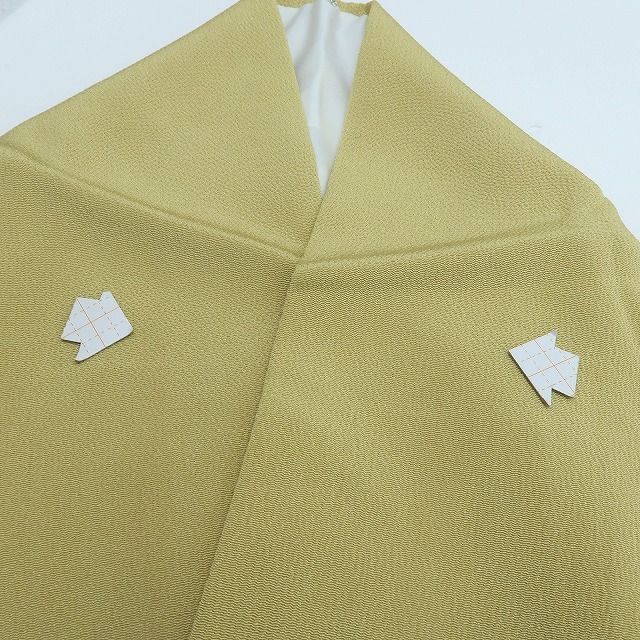 百華❀Y4131◇美品 正絹 やまと誂製 染色作家 丹下雄介落款 縫い一ツ紋