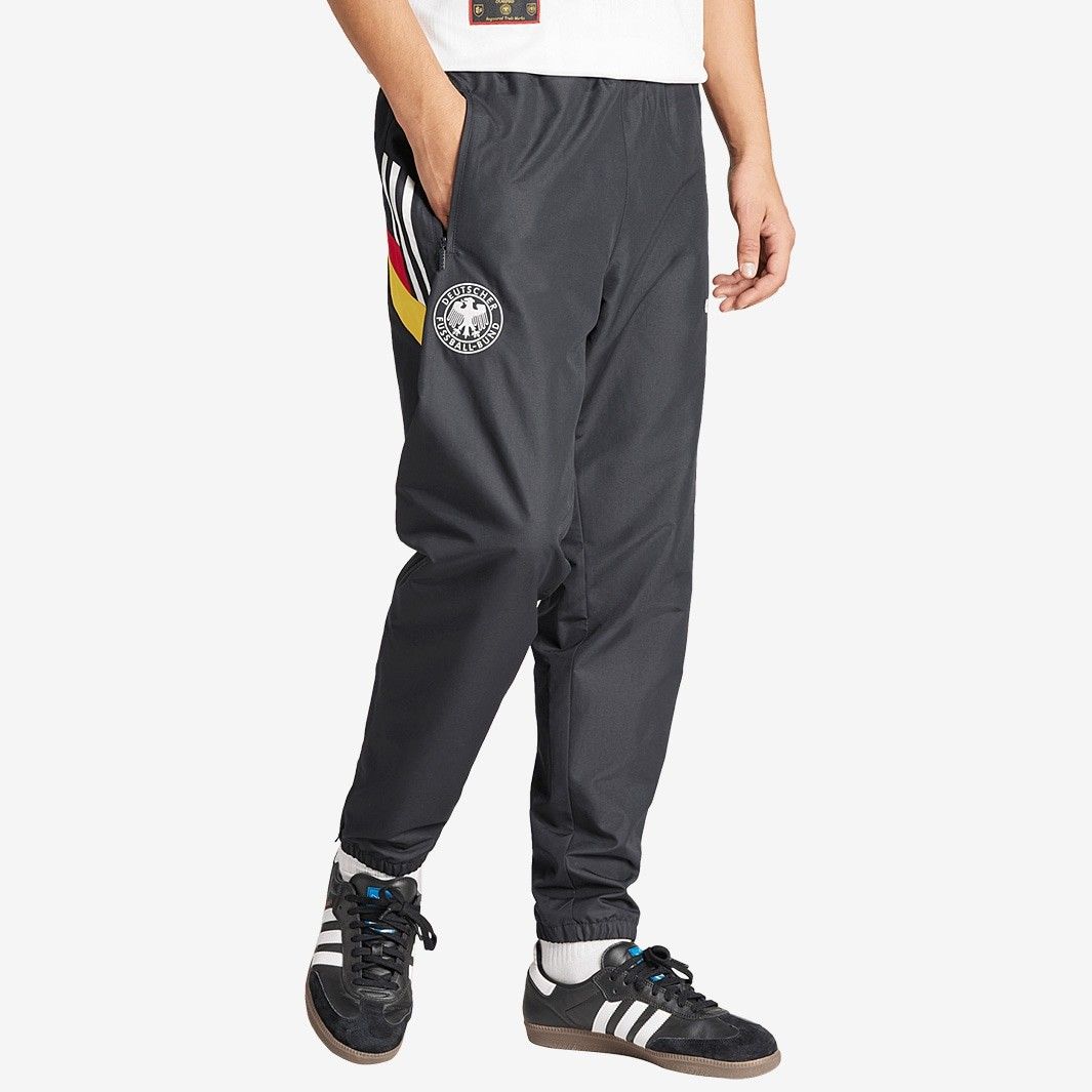 adidas Originals ドイツ代表 1996 ウーブン トラックパンツ 黒