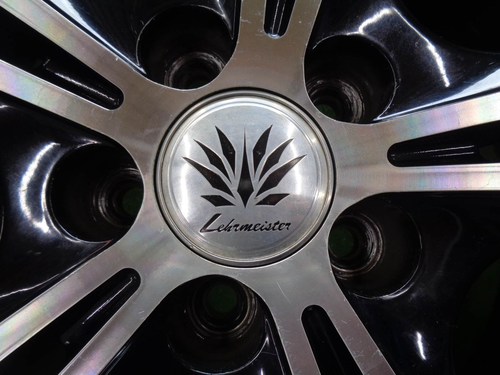  マイスター リアルスポーツカリスマ VS 5 18インチ ホイール 4本セット 7 J 18 H 100 48 傷修正有 atsugiM 4 18インチ ホイール