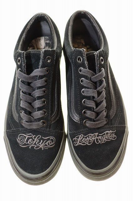 【中古】バンズ VANS × NEIGHBORHOOD × MR CARTOON OLD SKOOL 36 DC 27?p ネイバーフッド ☆AA★▲■251216 バンズ VANS × NEIGHBORHOOD × MR CARTOON OLD SKOOL 36 DC BLACK 27