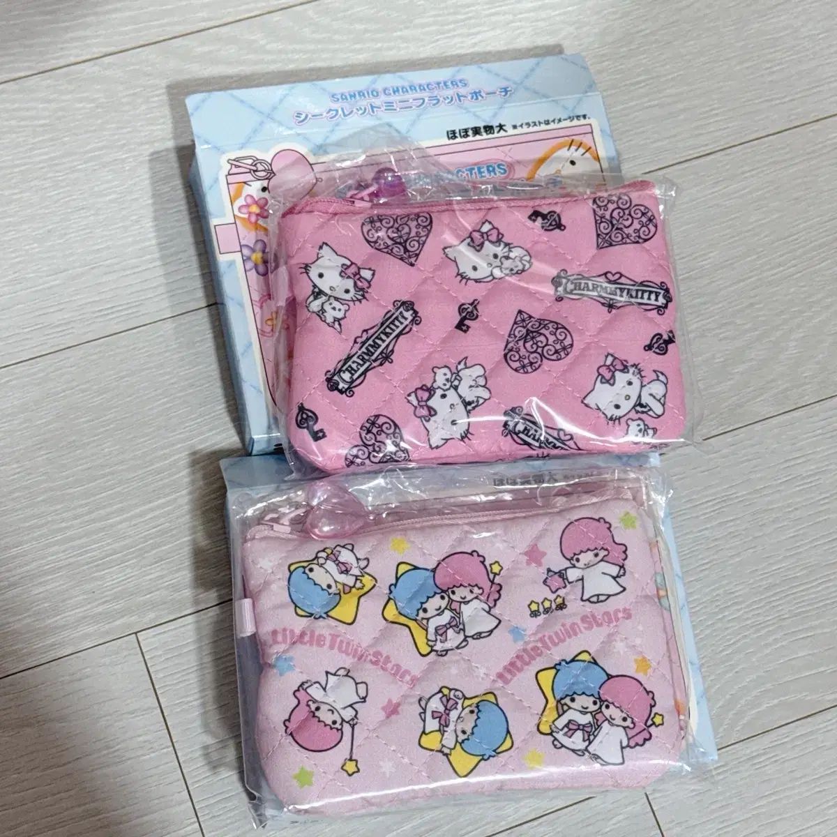 サンリオ 全て キルト チャーミー リトルツインスターズ 2種 キキララ