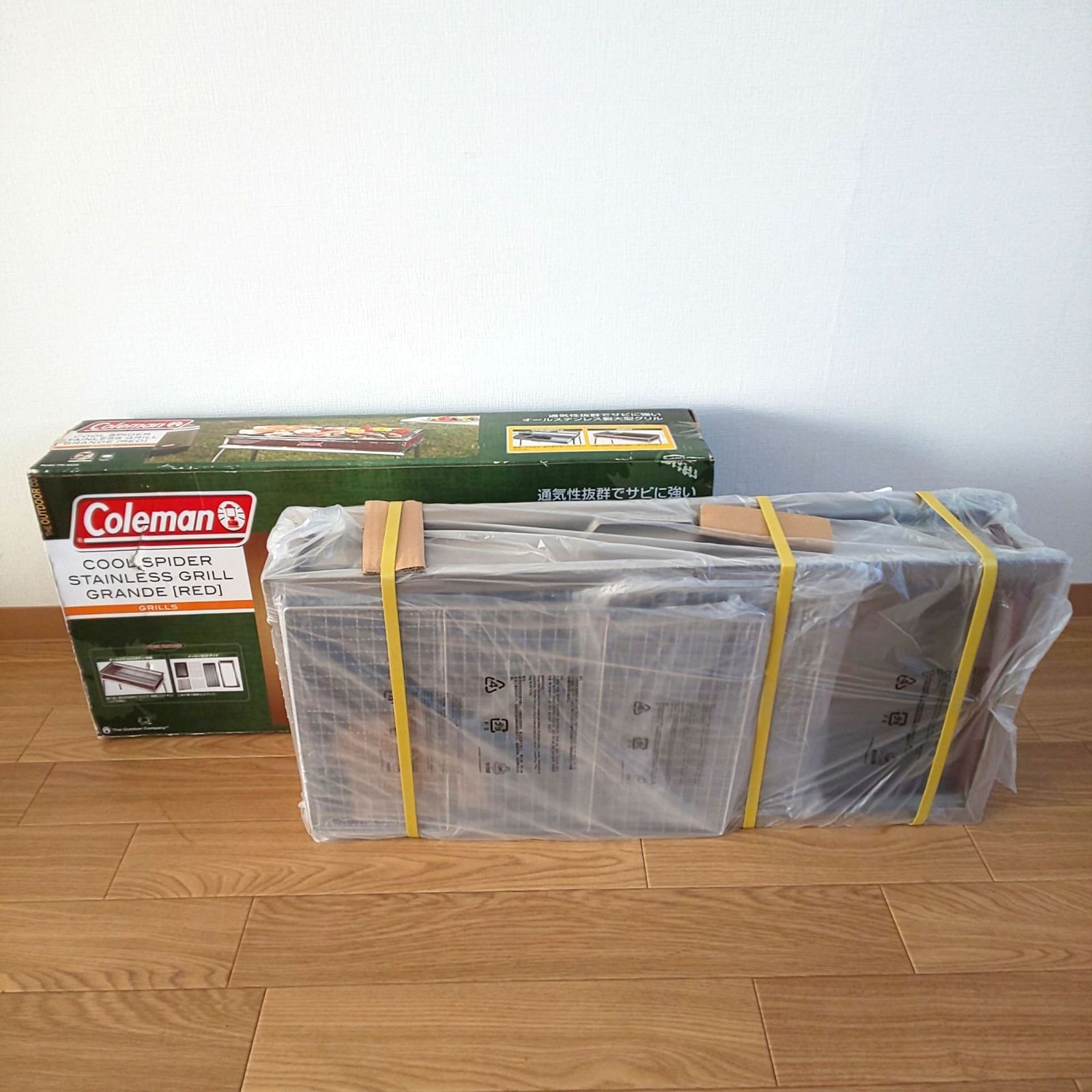 1390 Coleman コールマン 170 9430 COOL SPIDER ステンレスグリル グランデ レッド 赤 クールスパイダー バーベキュー グリル アウトドア