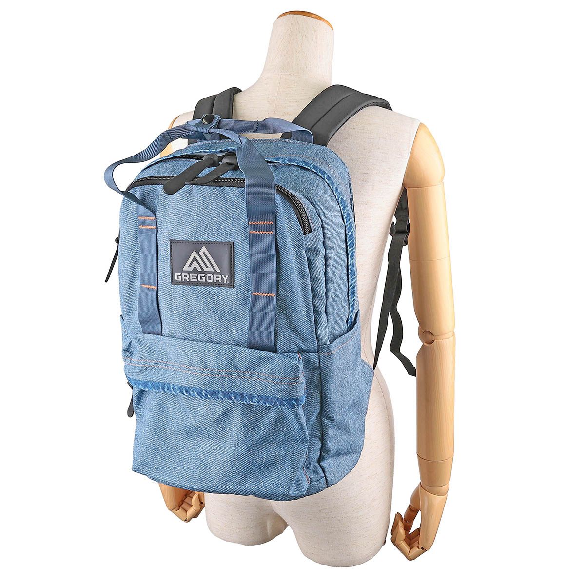 新品 グレゴリー GREGORY リュックサック EASY PEASY DAY ブルーデニム 