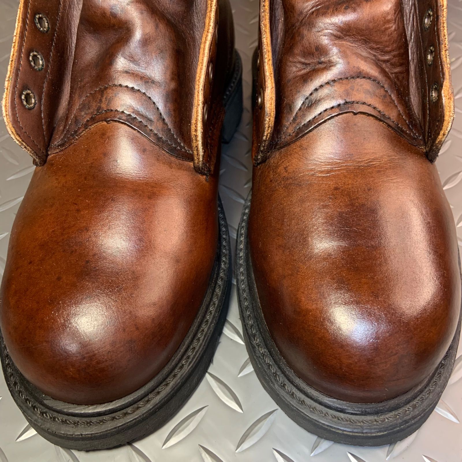  REDWING 2420 PT 91 日本未発売モデル VINTAGE ラウンドトゥワークブーツ 1996年製 US 7 D JP 25㎝ レッドウイング ヴィンテージ アメリカ製 25 L 1-2420 ワークブーツ ブーツ 革靴