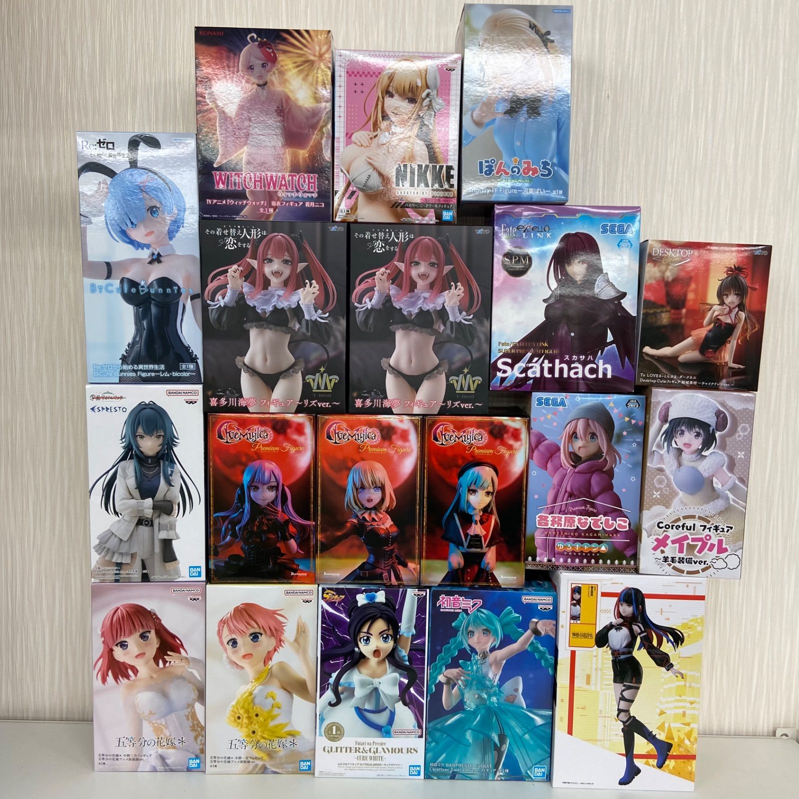 未開封 美少女 フィギュア まとめ 計19点 初音ミク プリキュア BanG