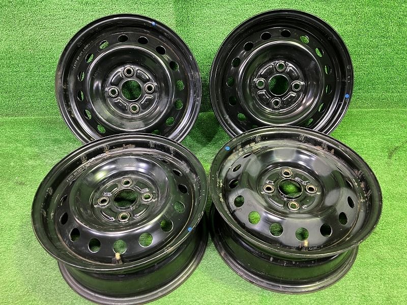 トヨタ TOYOTA 純正 カローラスパシオ ZZE124N ホイール スチール クロ