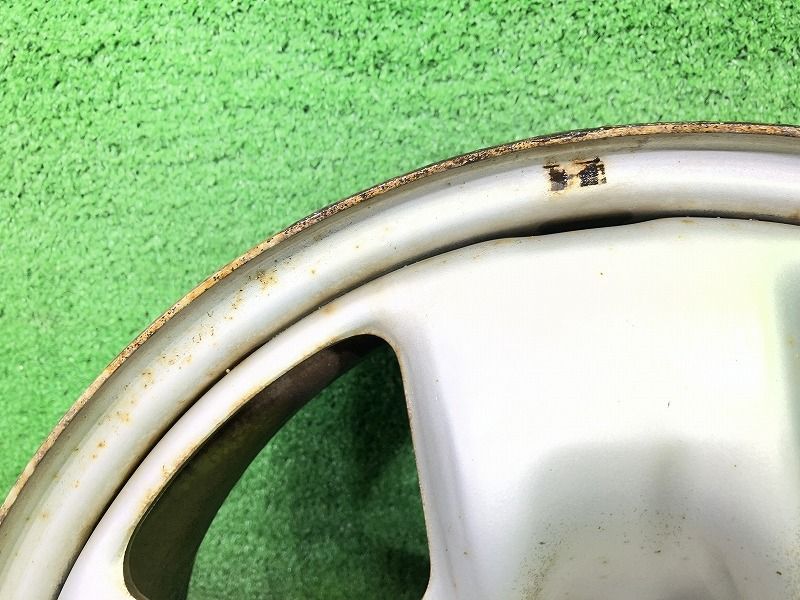 ダイハツ テリオス J 122 G ホイール スチール シルバー 15インチ 5 5穴 4本 114 3