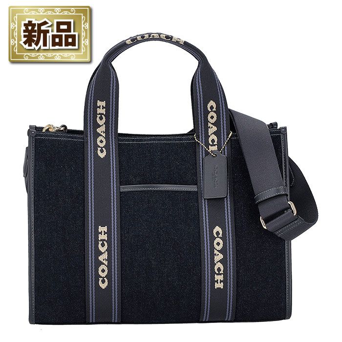 コーチ COACH ハンドバッグ スミス トート バッグ CCL68 ネイビー 