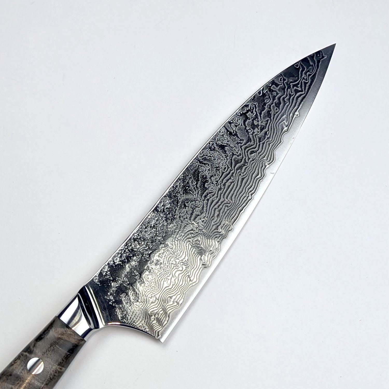  猿九 SG 2 墨流し 210 mm 牛刀 洋式柄 牛刀 包丁 ナイフ