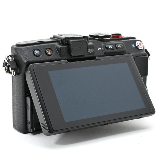 良品＞ OLYMPUS PEN Lite E-PL6 ボディ ブラック｜シャッター数わずか