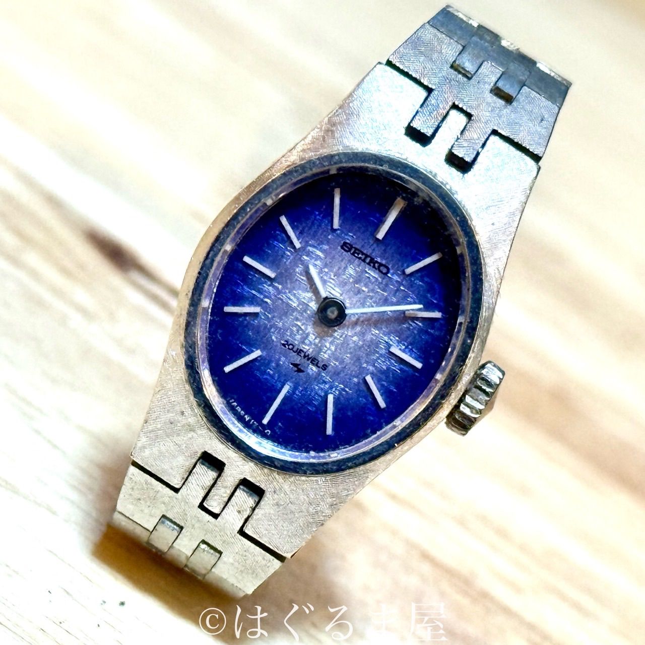 73 セイコー ブレスレット W.G.P 手巻き レディースウォッチ OH済