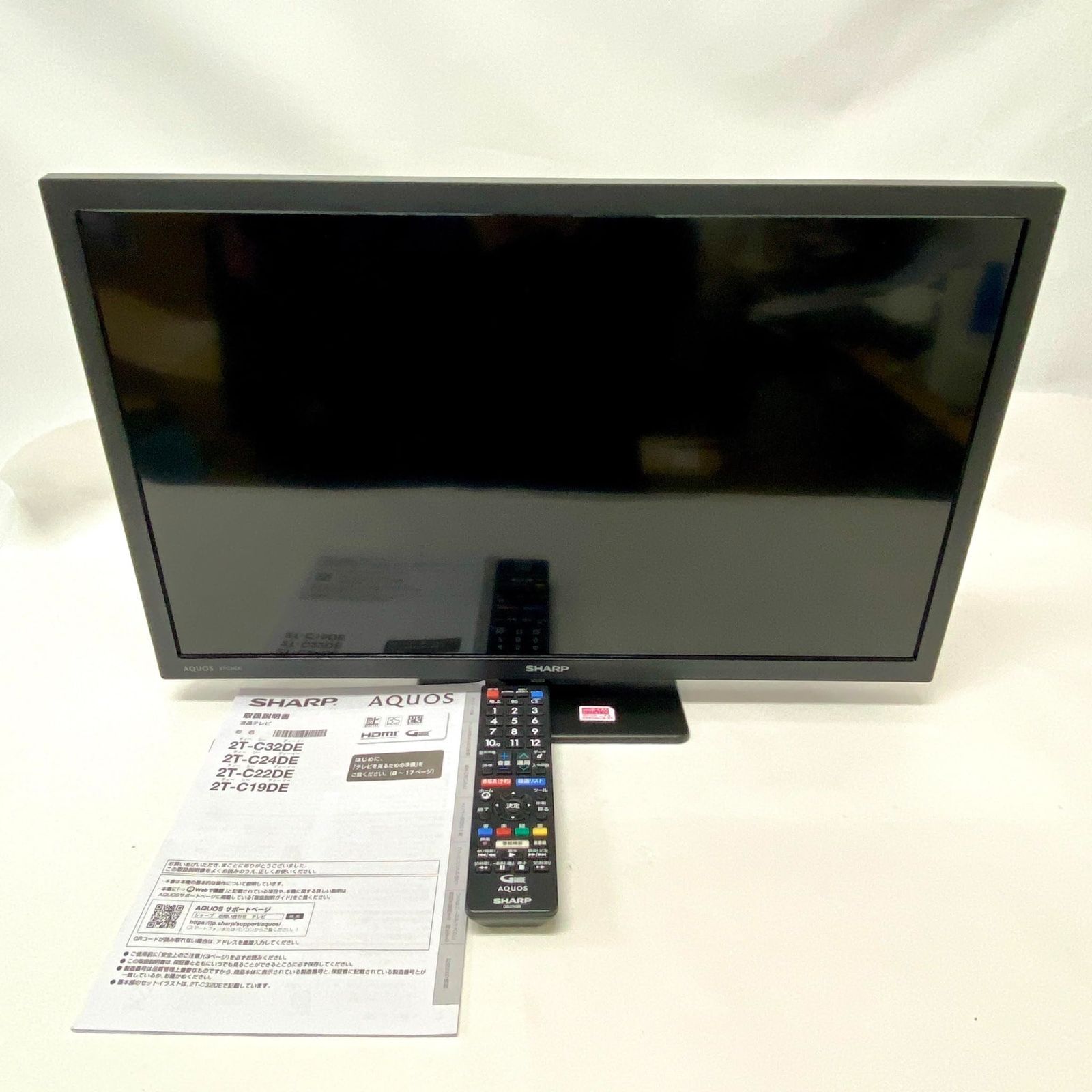 シャープ 24 V型 液晶 テレビ AQUOS 2 T C DE B No 2829