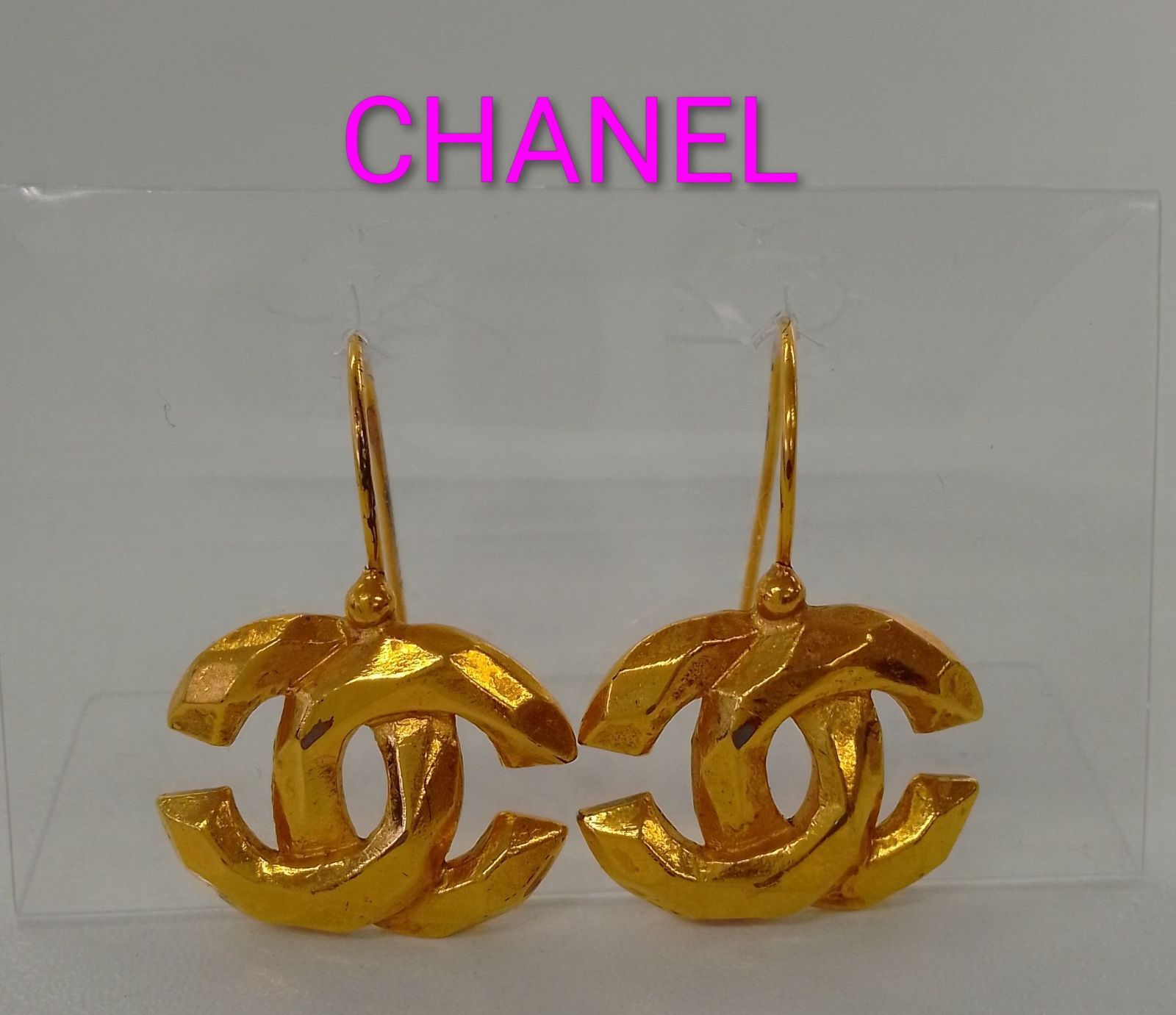 APZ33 シャネル 極美品 ココマークピアス プレート付き - メルカリ