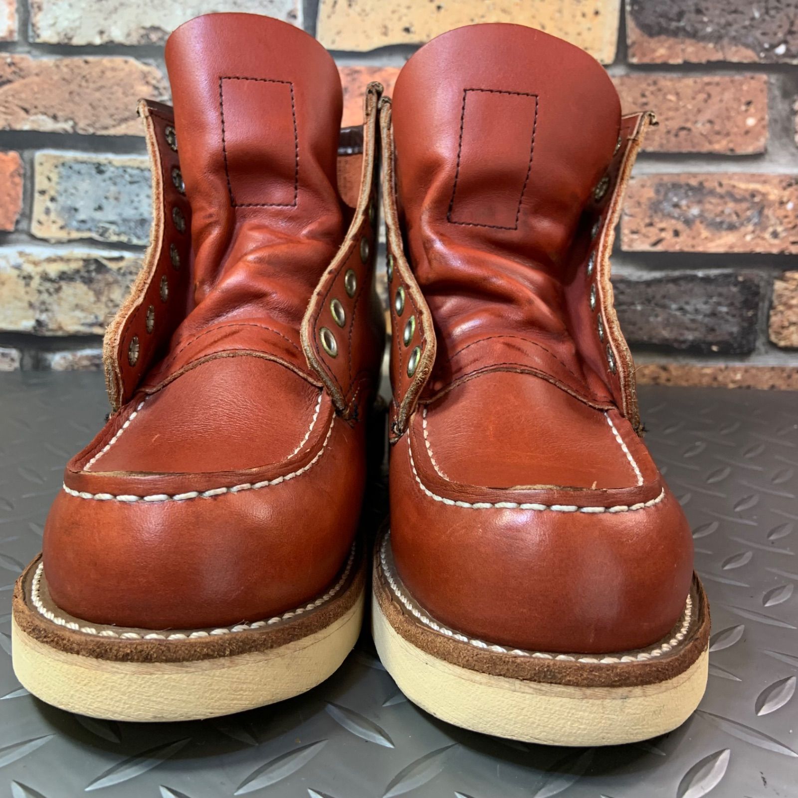  REDWING 8875 モックトゥワークブーツ 2009年製 US 4.5 E JP 22.5㎝ レッドウイング アメリカ製 25 L 5-8875 ワークブーツ ブーツ