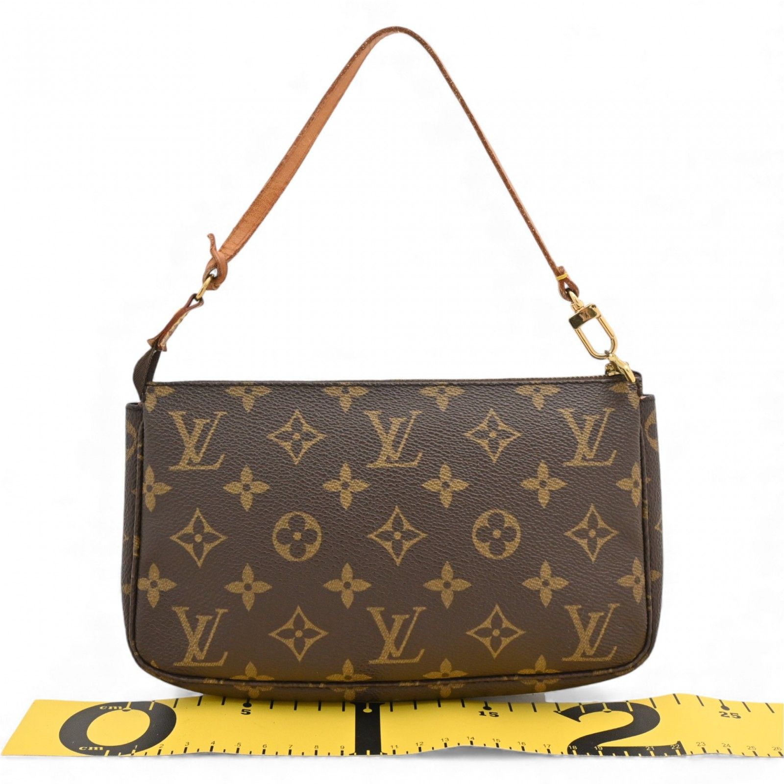 ルイヴィトン モノグラム ポシェット アクセソワール ハンドバッグ Bランク lv 2141 er