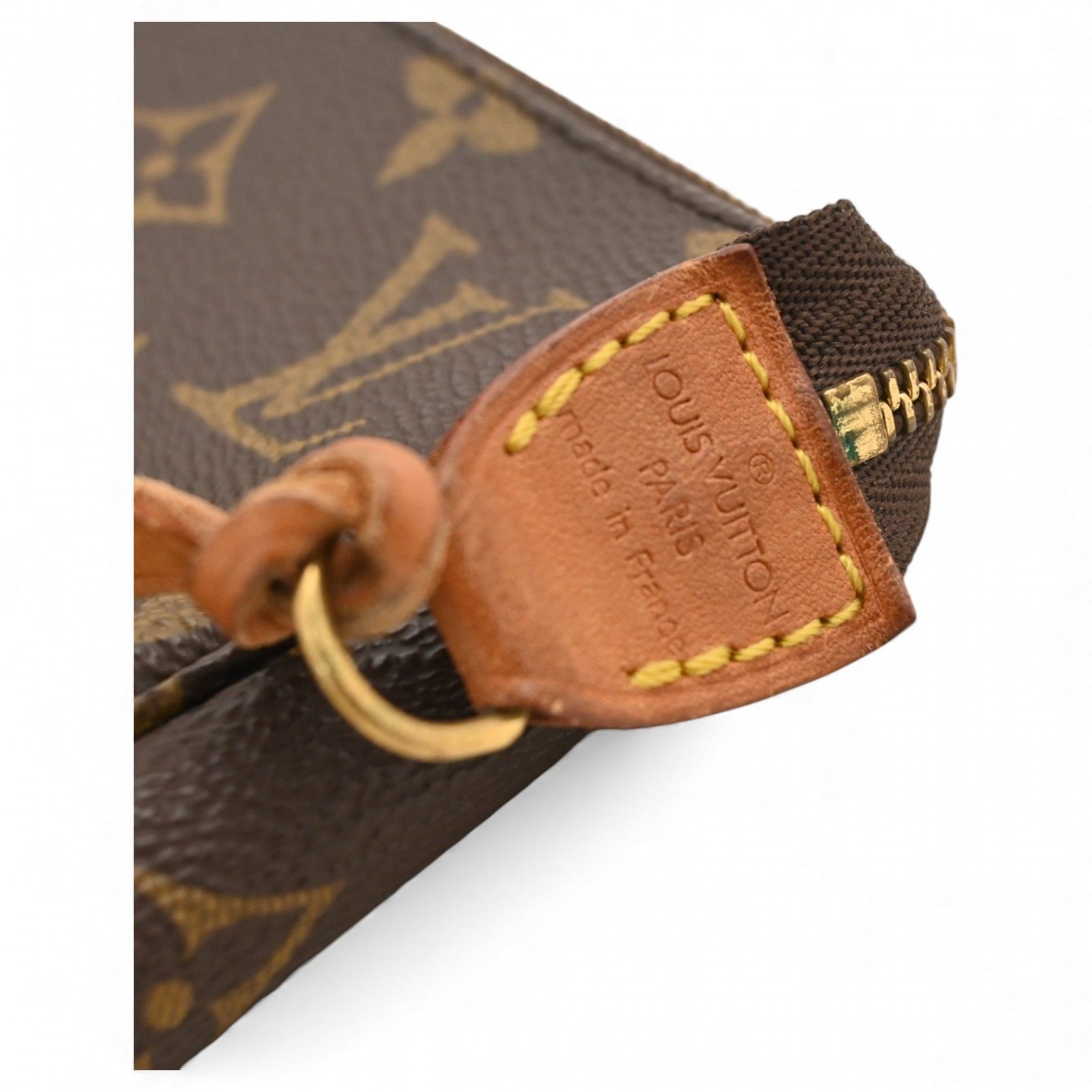 ルイヴィトン モノグラム ポシェット アクセソワール ハンドバッグ B