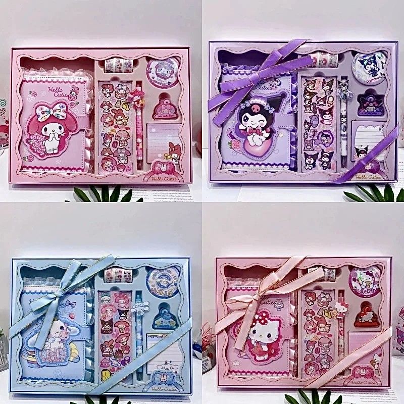 ハンドブックセット クロミちゃん マイメロディ シナモロール キティ