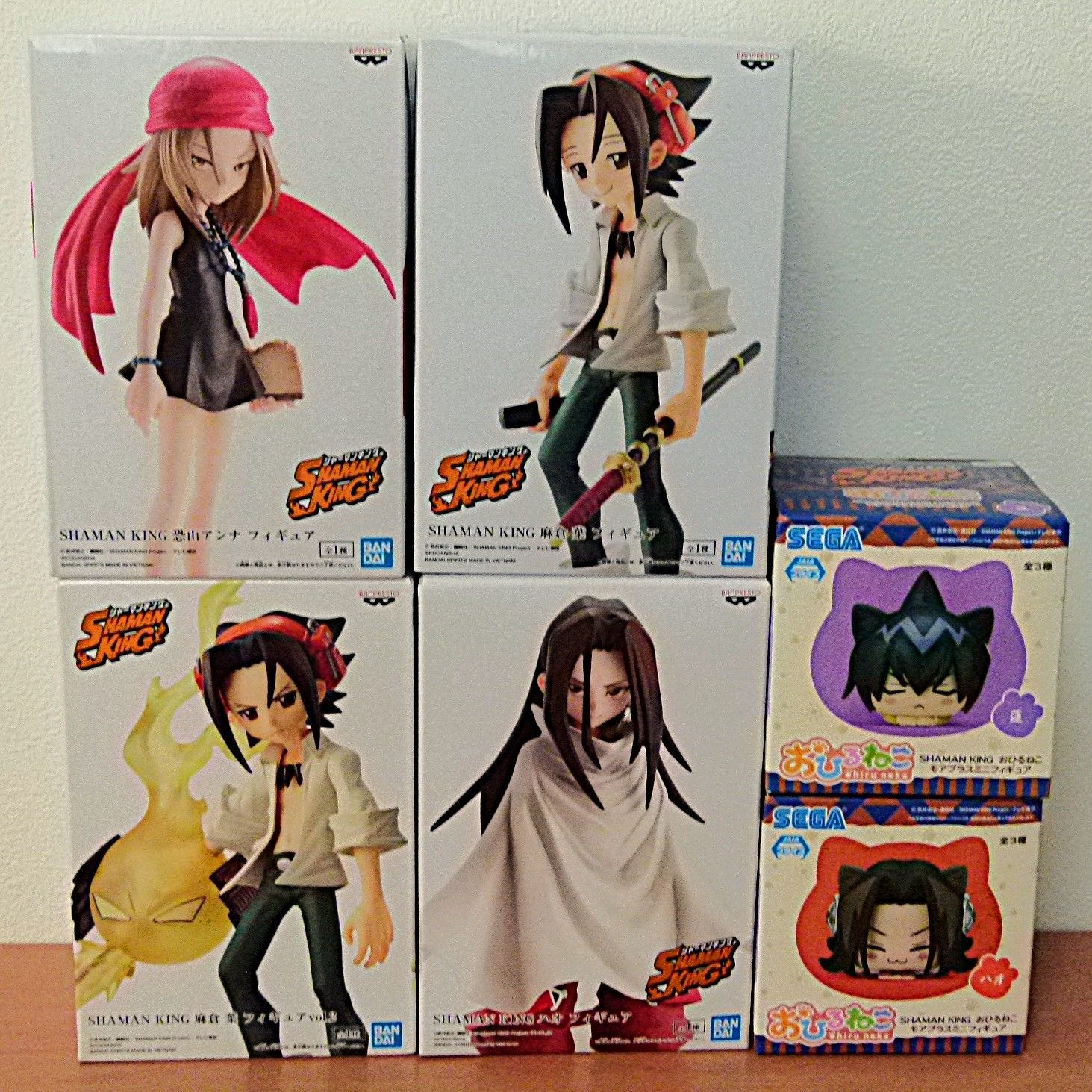 SJt]SHAMAN KING シャーマンキング フィギュア 朝倉 葉 / 恐山 アンナ