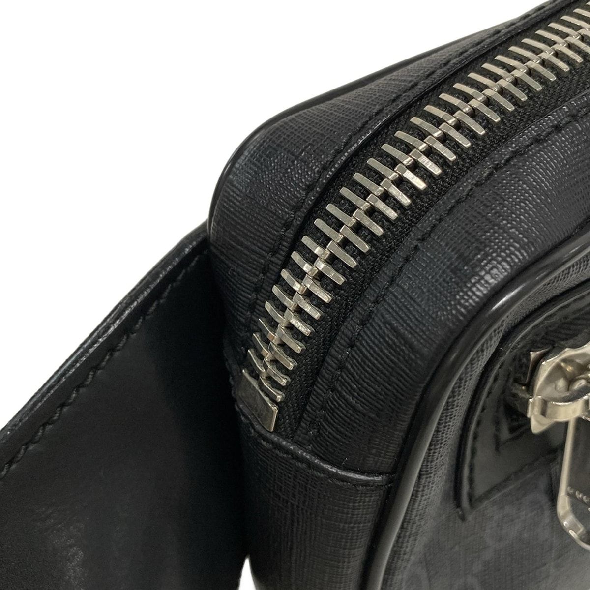 ダークグレー×黒×ライトグレー レザー