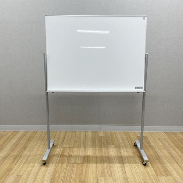 コクヨ ホワイトボード 脚付片面式 幅1280 シルバー