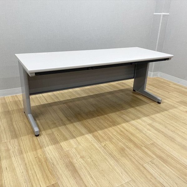 イトーキ 平デスク 平机 CZ 引出し付 オフィスデスク 幅1800 ライトグレーW