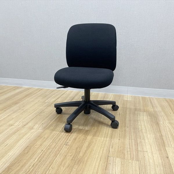 イトーキ ボニートチェア バリュー 肘無 オフィスチェア ブラックT
