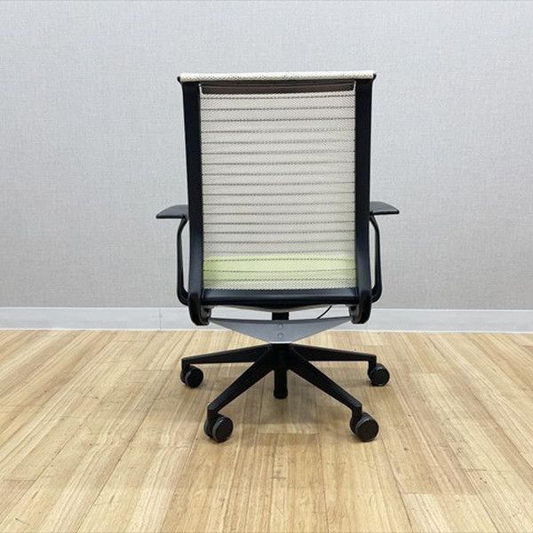  steelcase シンクチェア 背3Dニット 肘付 オフィスチェア スチールケース 大型チェア オフィスチェア ワークチェア 椅子 チェア
