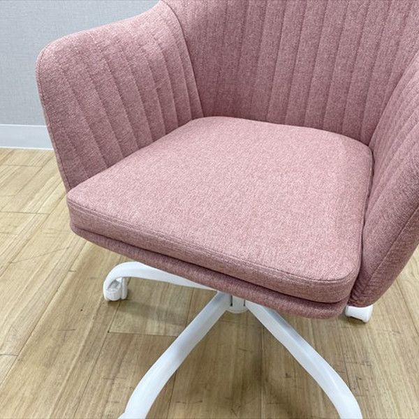  デスクチェア ジョルジョチェア 肘付 ピンク 長時間ゲーム向け オフィスチェア ワークチェア 椅子 チェア