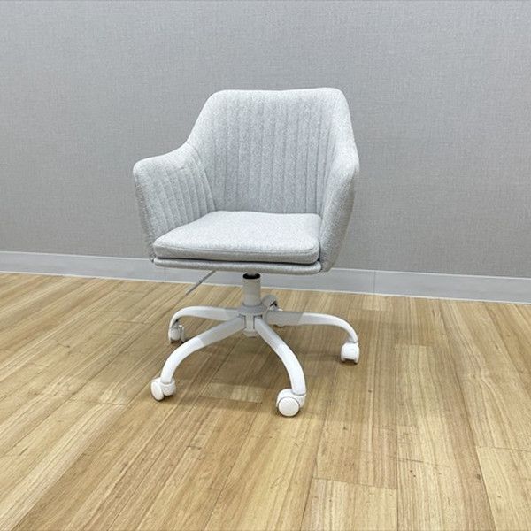 デスクチェア ジョルジョチェア 肘付 ライトグレー