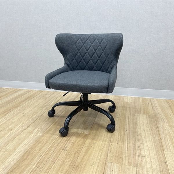 デスクチェア ギャラリーチェア 肘無 ブラック