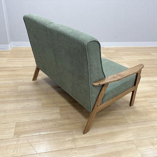 ロビーチェア 2人用 暮らしのデザイン コーデュロイソファ 2024 施設