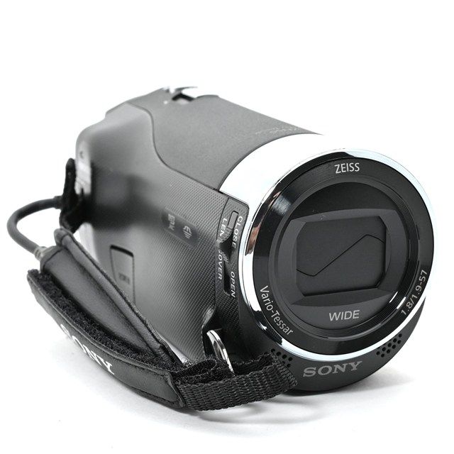 美品＞ SONY HDR-CX470 B Handycam｜ボディ下部に軽い傷ありつつ全体的