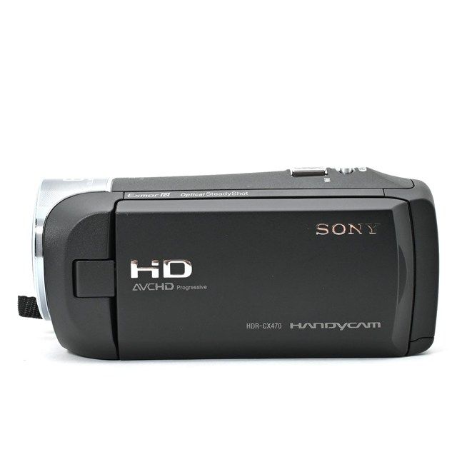 美品＞ SONY HDR-CX470 B Handycam｜ボディ下部に軽い傷ありつつ全体的