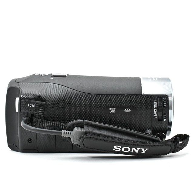 美品＞ SONY HDR-CX470 B Handycam｜ボディ下部に軽い傷ありつつ全体的