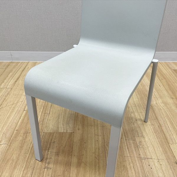  Vitra ヴィトラ スタッキングチェア 肘無 03 グレー 会議椅子 キャスター椅子 オフィスチェア ワークチェア 椅子 チェア