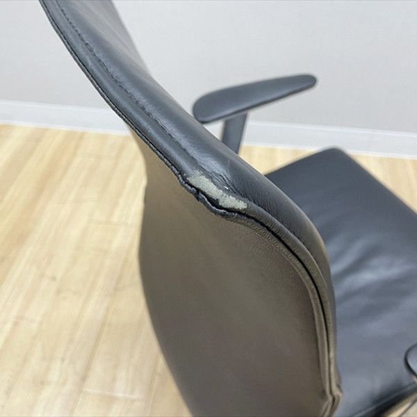 | ライオン プレジデント用チェアー通販 434-00送料無料 No.567L 中古ライオン ライオン事務器 エグゼクティブチェア プレジント用チェア 社長椅子 オフィスチェア ブラック