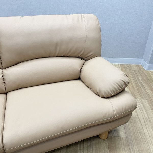 応接用ソファ 3人用 スイート オフィス家具 ブラウン - メルカリ