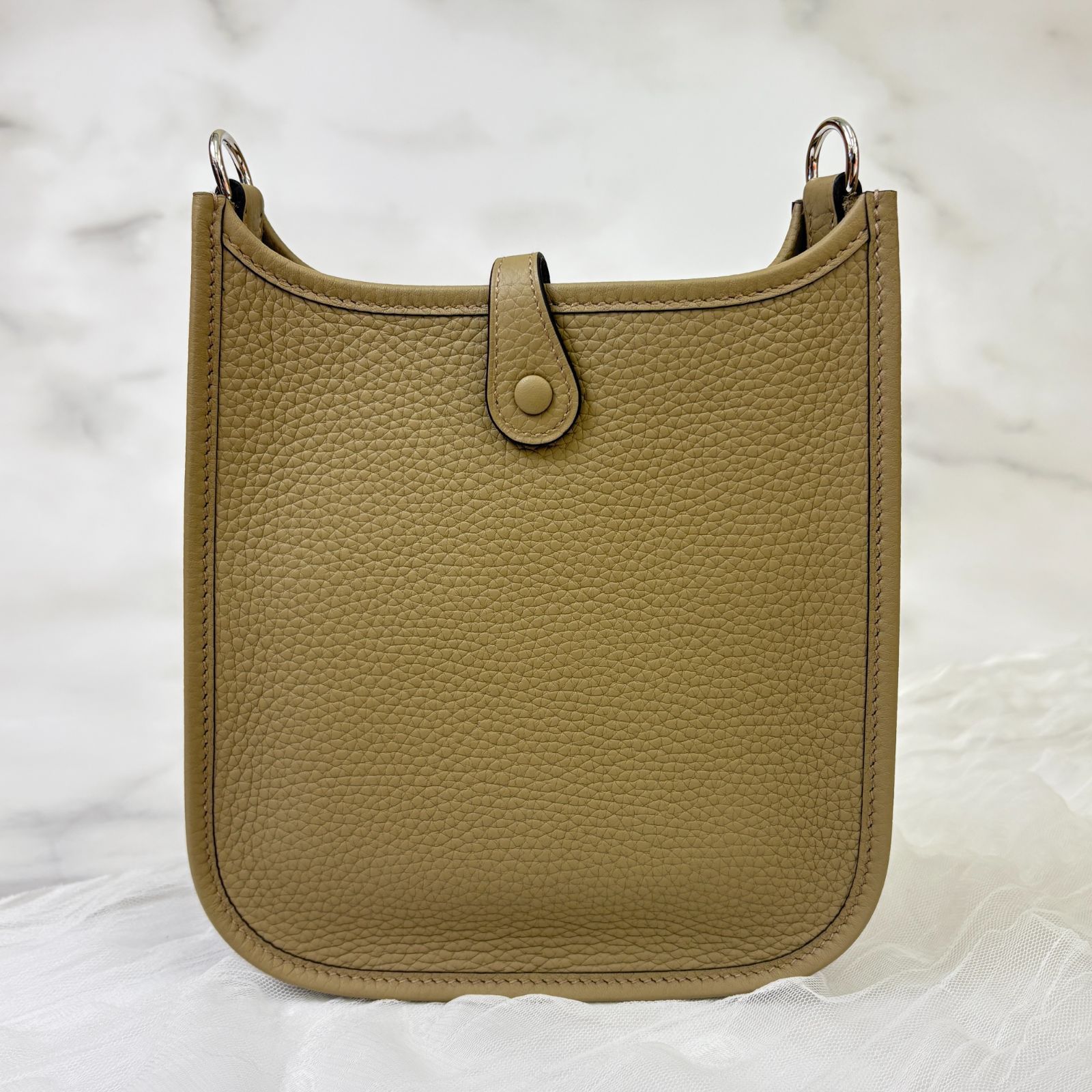 鑑定済み【 新品 】エルメス ミニ エブリン アマゾーヌ 16 TPM