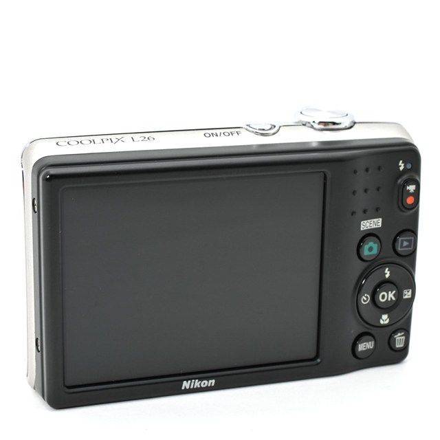 良品＞ 2024 Nikon COOLPIX L26 シルバー｜動作良好・フラッシュOK
