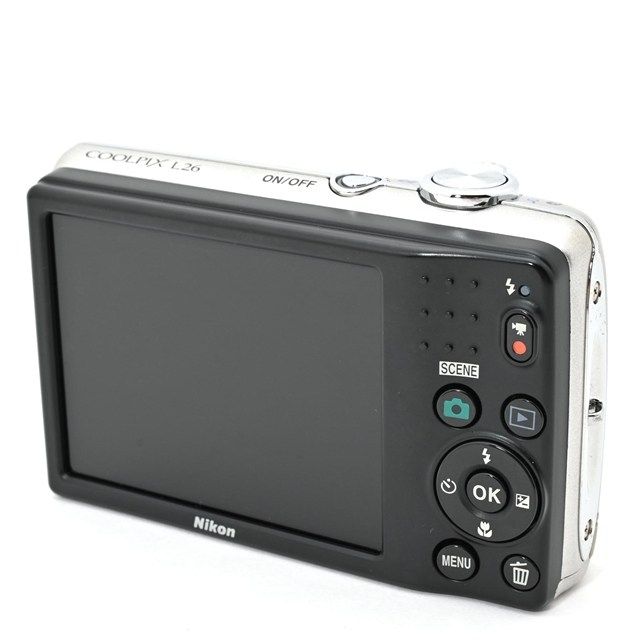 良品＞ 2024 Nikon COOLPIX L26 シルバー｜動作良好・フラッシュOK