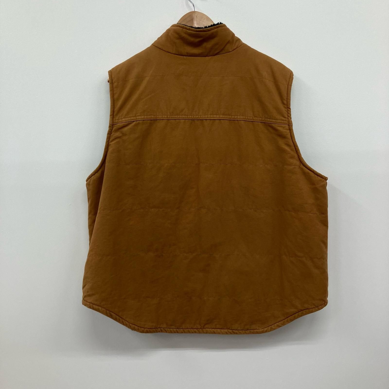 lee ベスト　アメカジ　ブラウン　ダック地　フリーサイズ lee ベスト アメカジ ブラウン ダック地 フリーサイズ