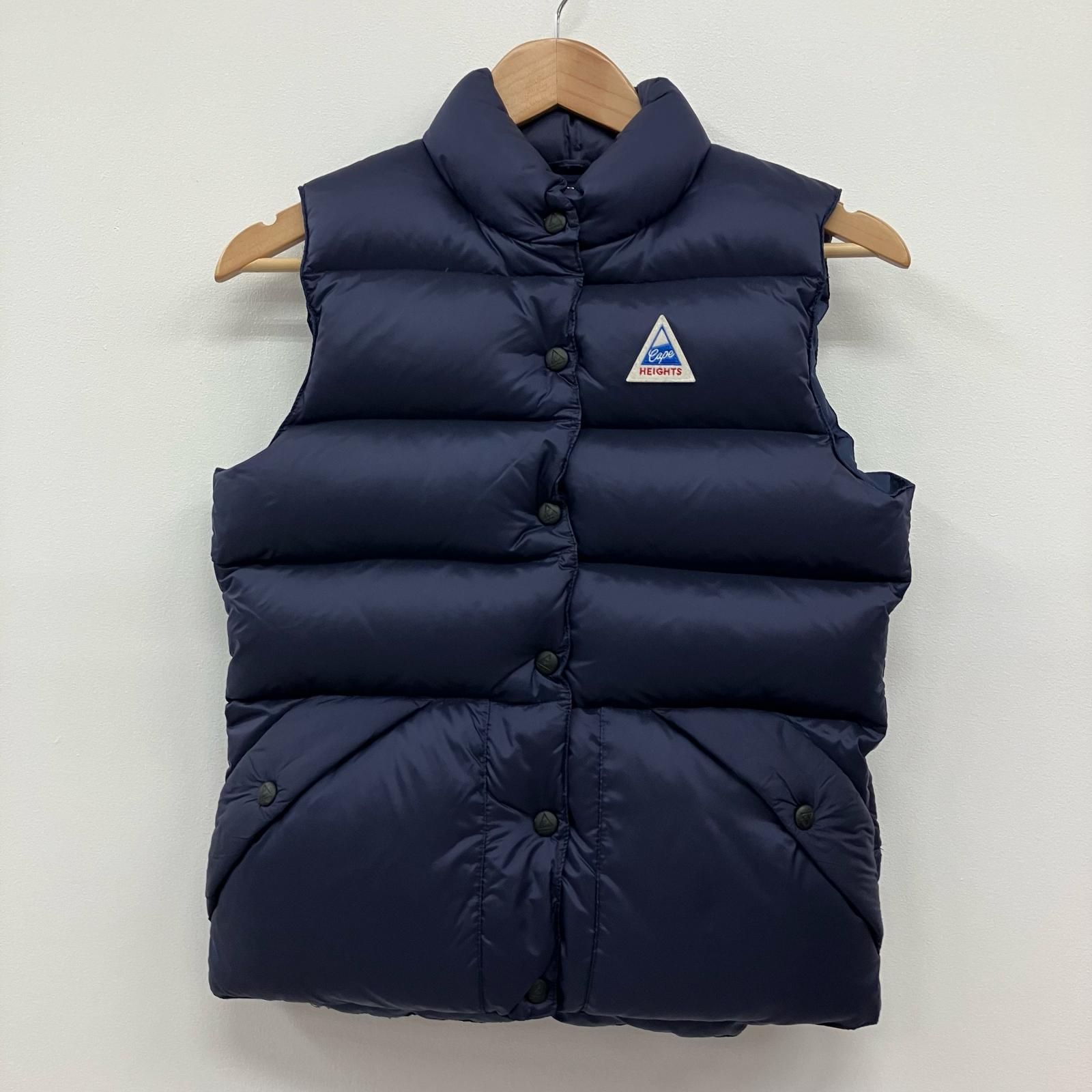 未使用　ケープハイツ　ダウンベスト　タグ付き 中古・古着通販】Cape HEIGHTS (ケープハイツ) レザー切替ダウンベスト