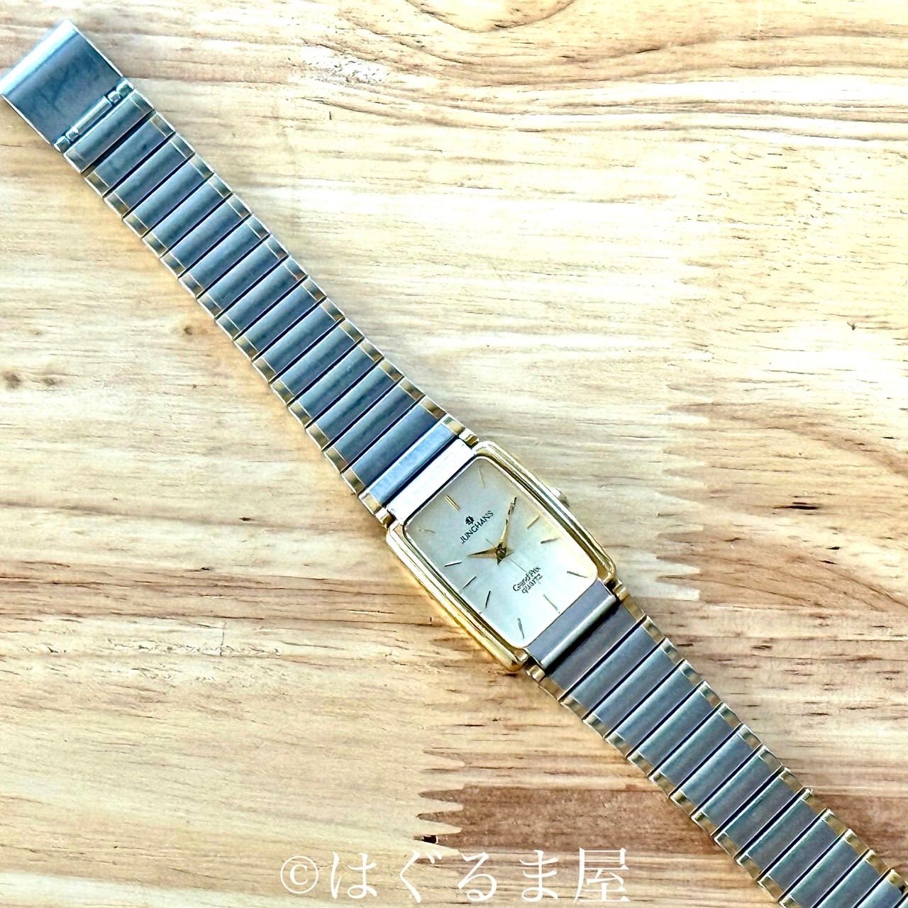  00 s ユンハンス グランプリ Qz メンズウォッチ 腕時計(クォーツ) 腕時計(アナログ)