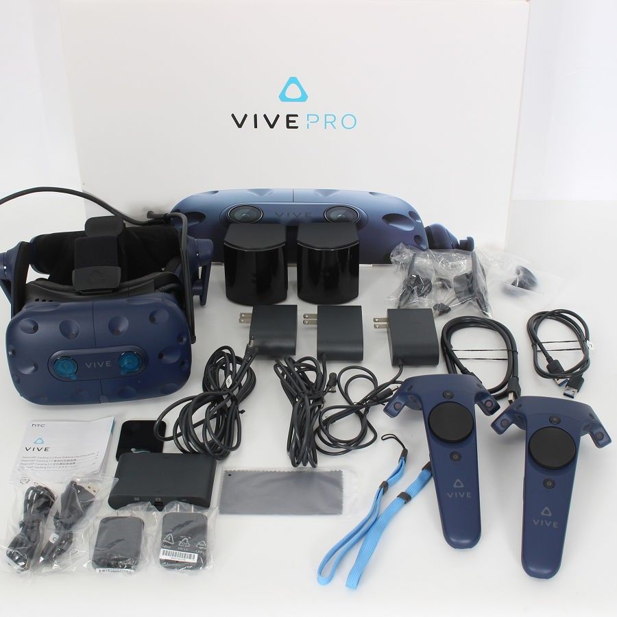HTC VIVE PRO フルセット 00 VR ヘッドマウントディスプレイ バイブ 本体